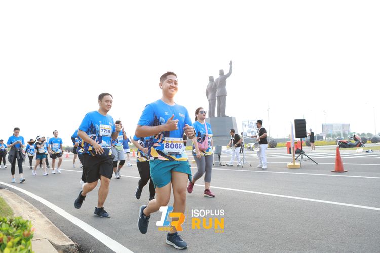 Race photo from ISOPlus Run 2024 Jakarta