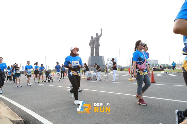Race photo from ISOPlus Run 2024 Jakarta