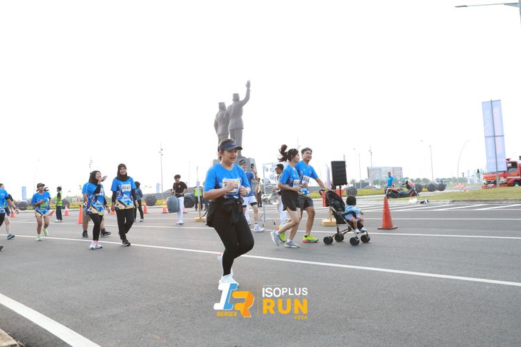 Race photo from ISOPlus Run 2024 Jakarta