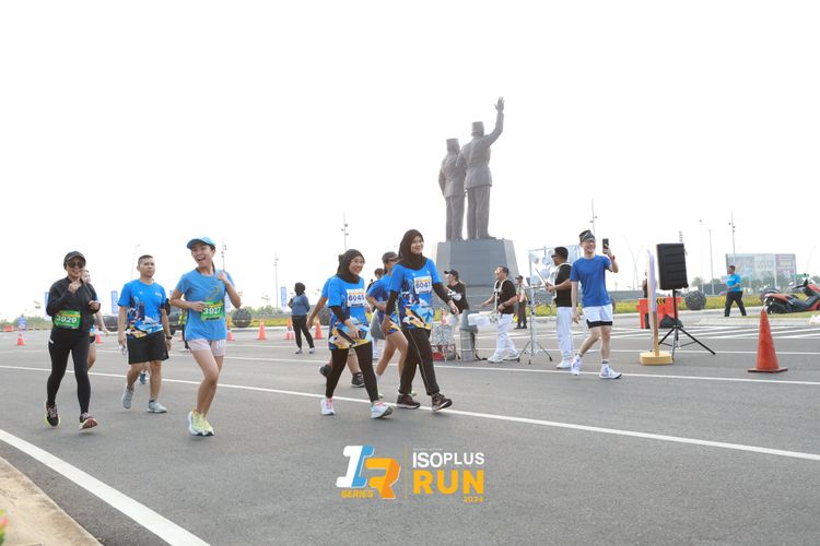 Race photo from ISOPlus Run 2024 Jakarta