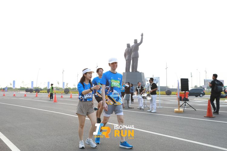 Race photo from ISOPlus Run 2024 Jakarta