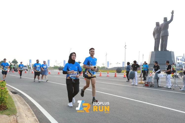 Race photo from ISOPlus Run 2024 Jakarta