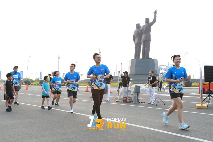 Race photo from ISOPlus Run 2024 Jakarta