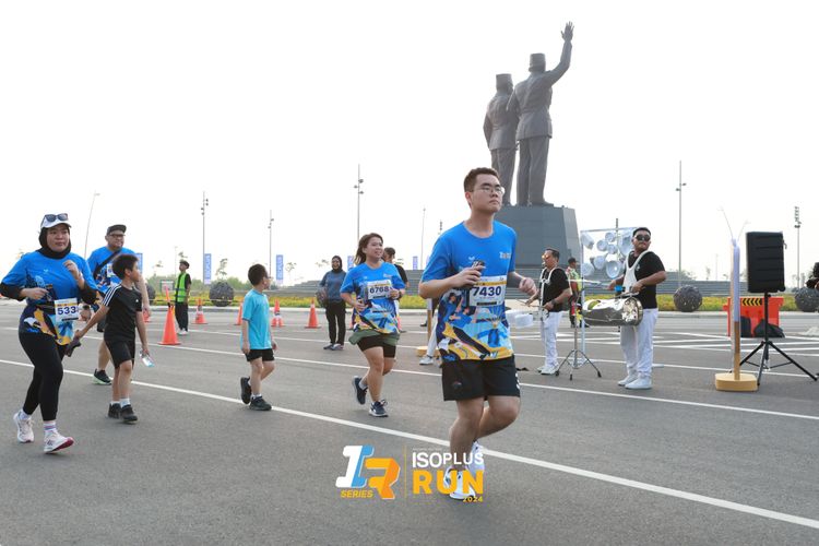 Race photo from ISOPlus Run 2024 Jakarta