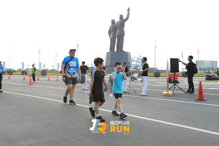 Race photo from ISOPlus Run 2024 Jakarta