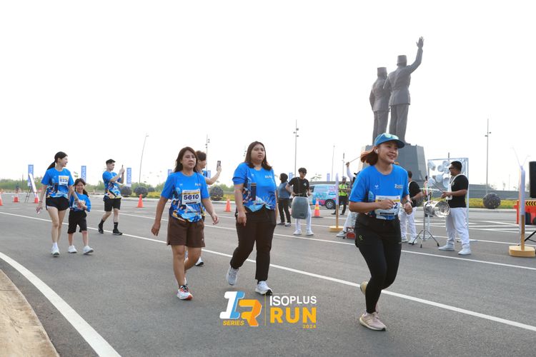 Race photo from ISOPlus Run 2024 Jakarta