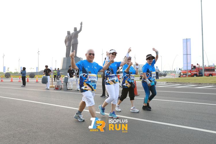 Race photo from ISOPlus Run 2024 Jakarta