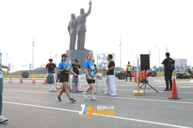 Race photo from ISOPlus Run 2024 Jakarta