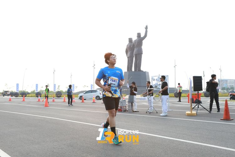 Race photo from ISOPlus Run 2024 Jakarta