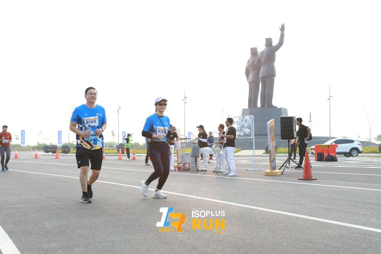 Race photo from ISOPlus Run 2024 Jakarta