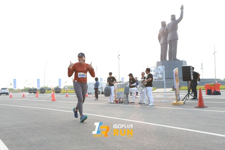 Race photo from ISOPlus Run 2024 Jakarta