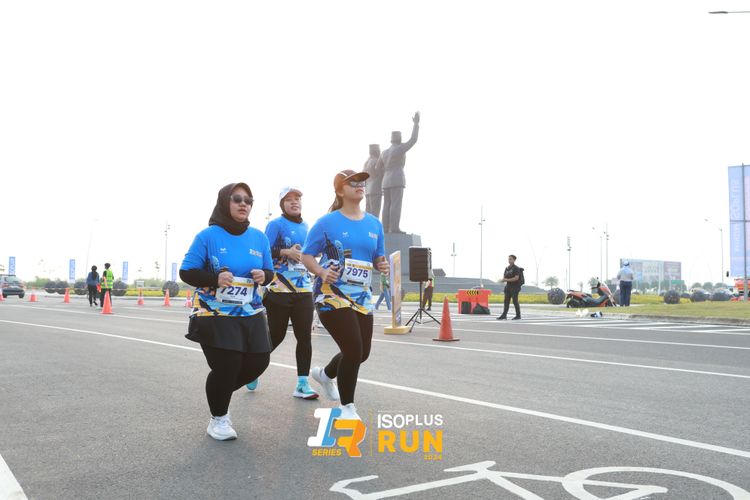 Race photo from ISOPlus Run 2024 Jakarta