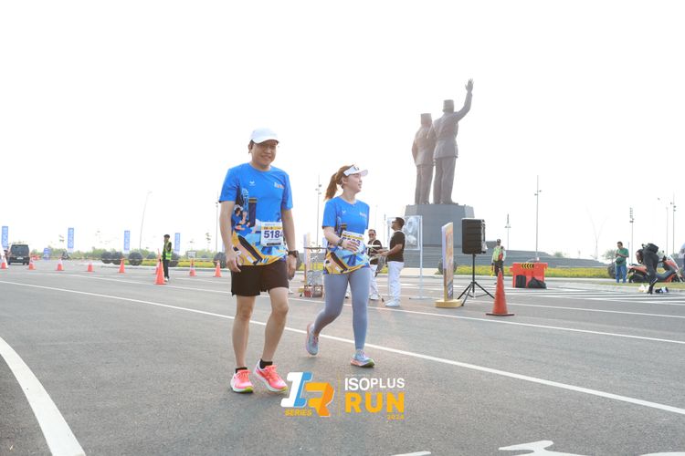 Race photo from ISOPlus Run 2024 Jakarta