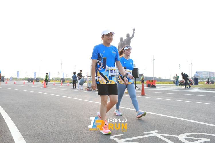Race photo from ISOPlus Run 2024 Jakarta