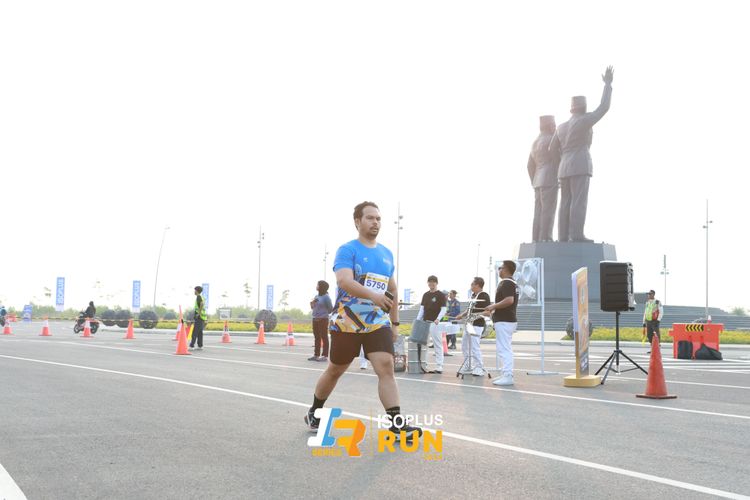 Race photo from ISOPlus Run 2024 Jakarta