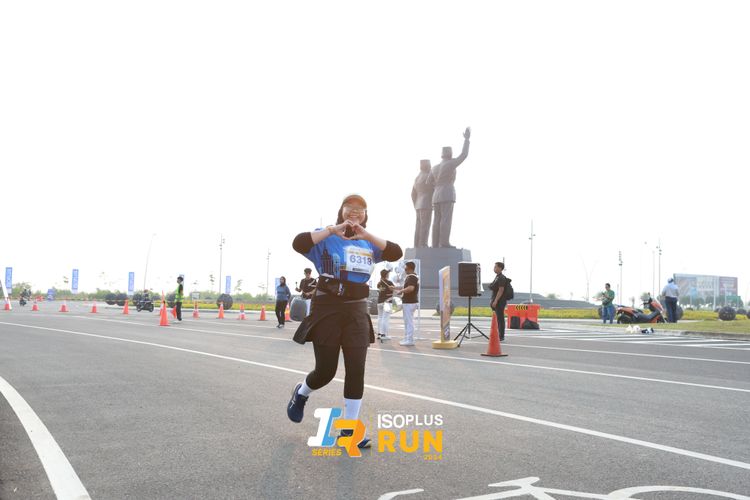 Race photo from ISOPlus Run 2024 Jakarta