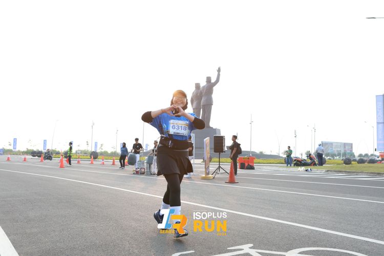 Race photo from ISOPlus Run 2024 Jakarta