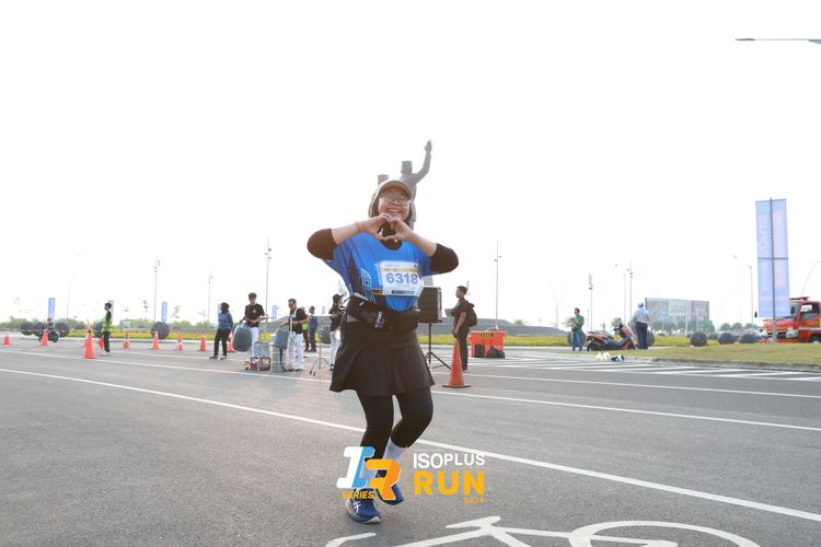 Race photo from ISOPlus Run 2024 Jakarta