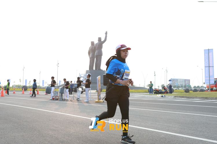 Race photo from ISOPlus Run 2024 Jakarta