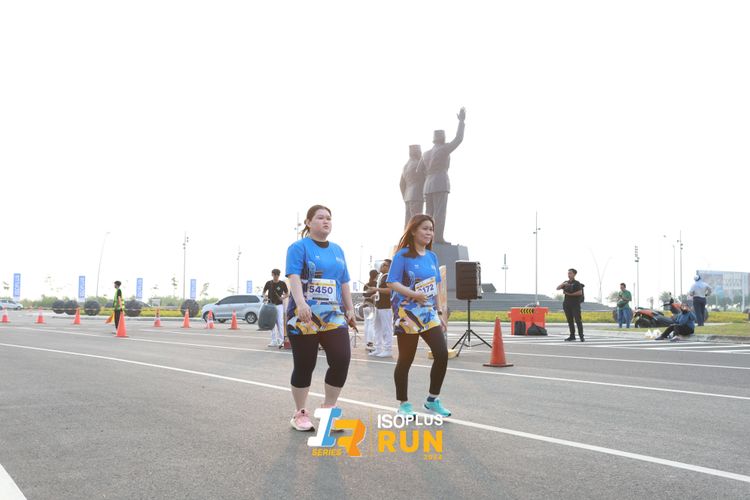 Race photo from ISOPlus Run 2024 Jakarta