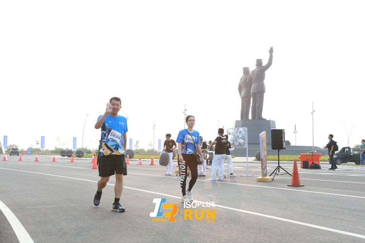 Race photo from ISOPlus Run 2024 Jakarta