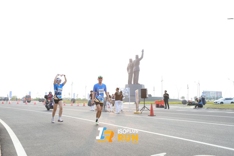 Race photo from ISOPlus Run 2024 Jakarta