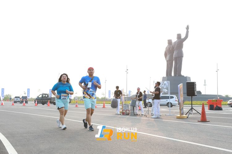 Race photo from ISOPlus Run 2024 Jakarta