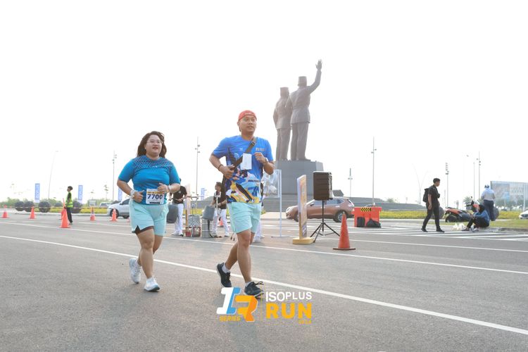 Race photo from ISOPlus Run 2024 Jakarta
