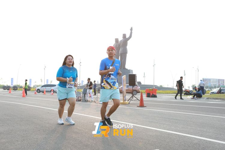 Race photo from ISOPlus Run 2024 Jakarta