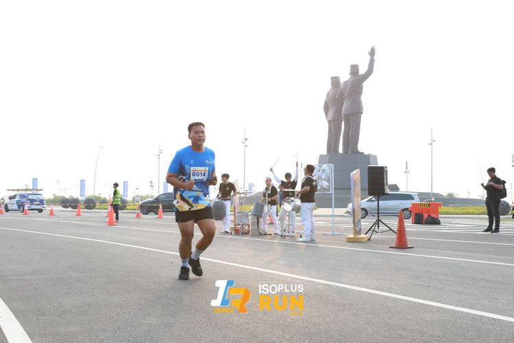 Race photo from ISOPlus Run 2024 Jakarta