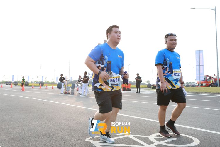 Race photo from ISOPlus Run 2024 Jakarta