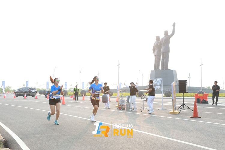 Race photo from ISOPlus Run 2024 Jakarta