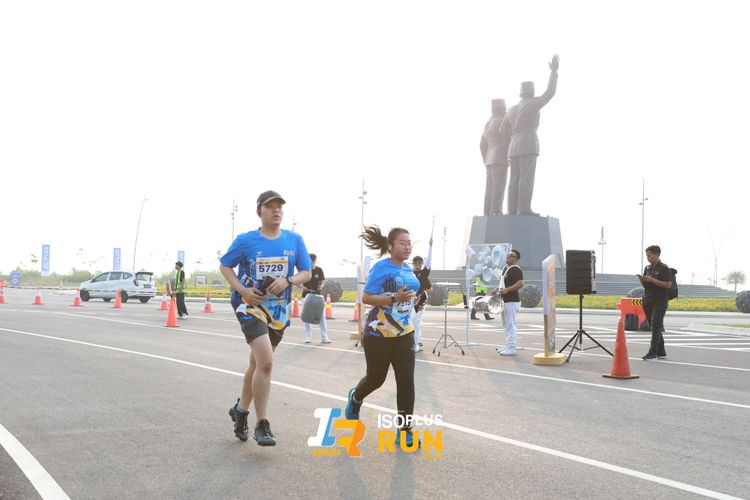 Race photo from ISOPlus Run 2024 Jakarta