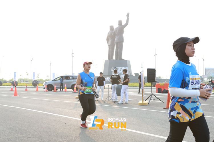 Race photo from ISOPlus Run 2024 Jakarta
