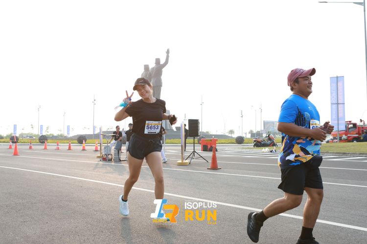 Race photo from ISOPlus Run 2024 Jakarta