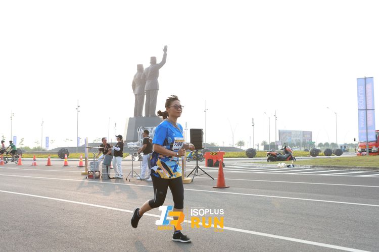 Race photo from ISOPlus Run 2024 Jakarta