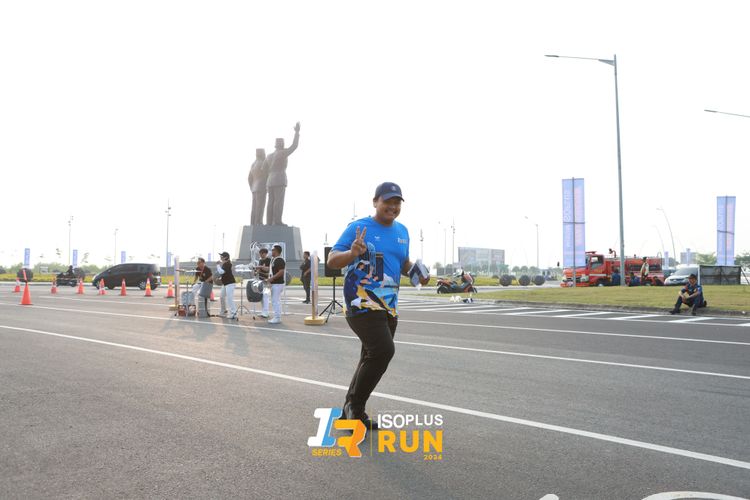 Race photo from ISOPlus Run 2024 Jakarta