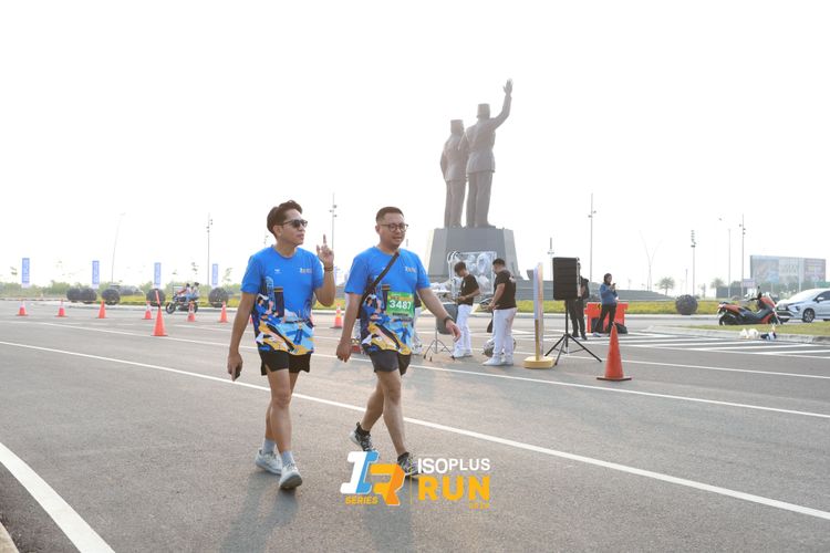 Race photo from ISOPlus Run 2024 Jakarta