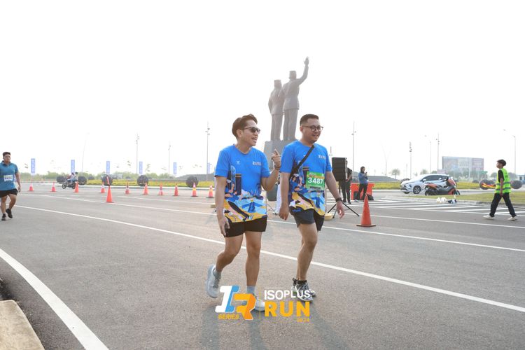 Race photo from ISOPlus Run 2024 Jakarta