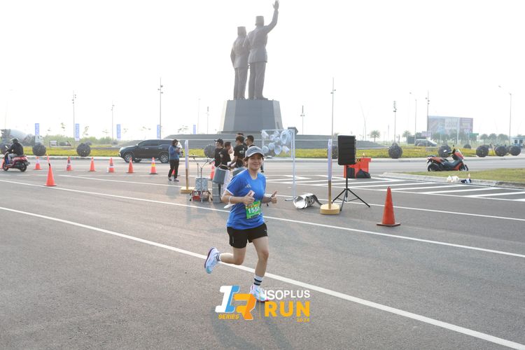 Race photo from ISOPlus Run 2024 Jakarta