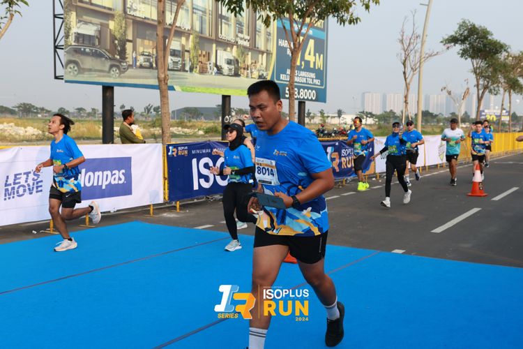 Race photo from ISOPlus Run 2024 Jakarta
