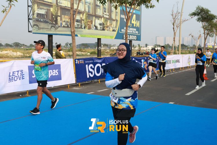 Race photo from ISOPlus Run 2024 Jakarta