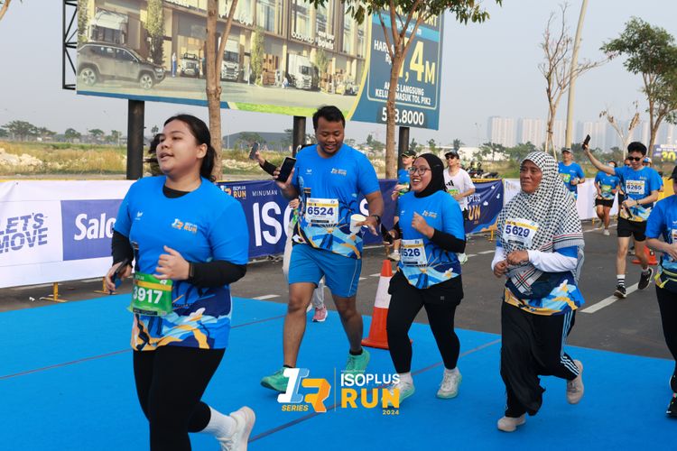 Race photo from ISOPlus Run 2024 Jakarta