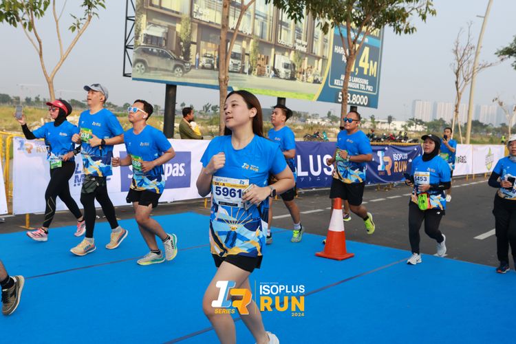 Race photo from ISOPlus Run 2024 Jakarta