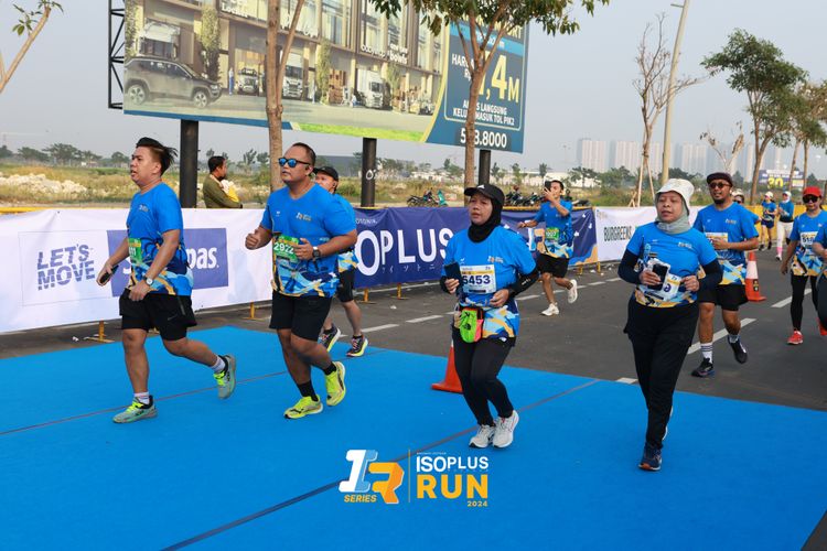 Race photo from ISOPlus Run 2024 Jakarta