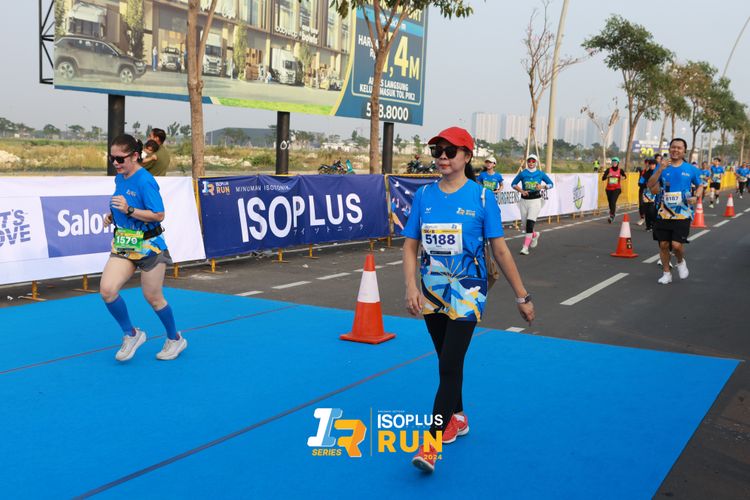 Race photo from ISOPlus Run 2024 Jakarta