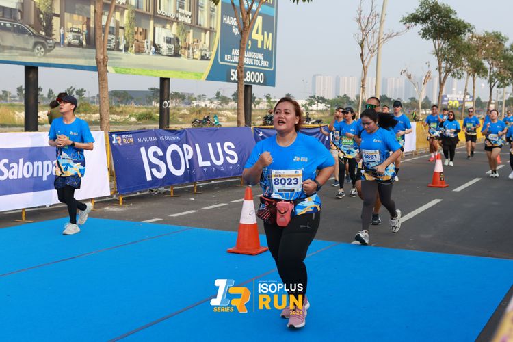 Race photo from ISOPlus Run 2024 Jakarta