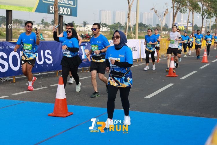 Race photo from ISOPlus Run 2024 Jakarta