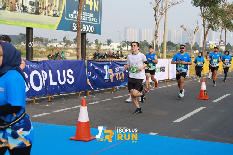 Race photo from ISOPlus Run 2024 Jakarta