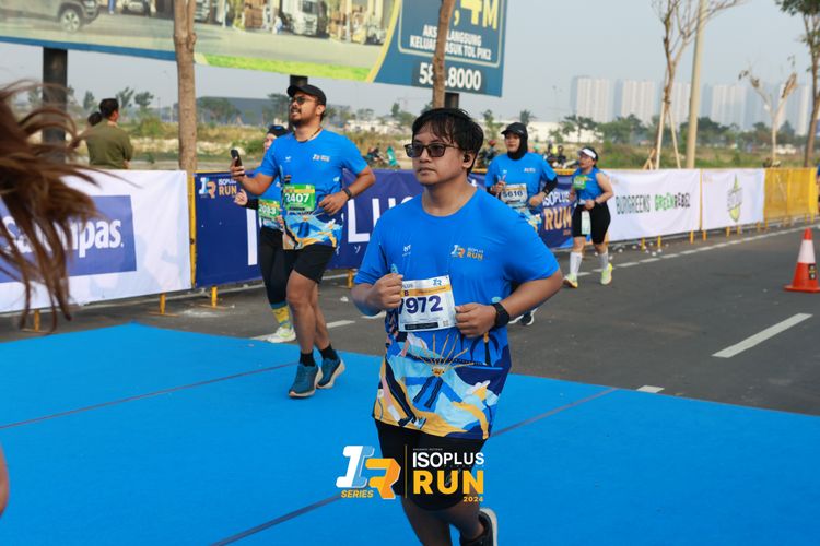 Race photo from ISOPlus Run 2024 Jakarta